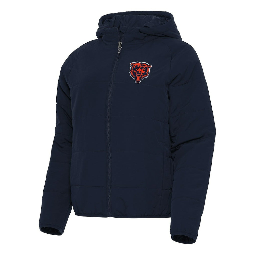 Chicago Bears Antigua Women's Universe Full-Zip Hoodie Jacket - Navy - NFL