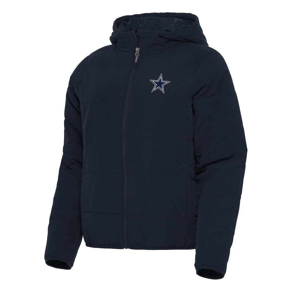 Dallas Cowboys Antigua Women's Universe Full-Zip Hoodie Jacket - Navy - NFL