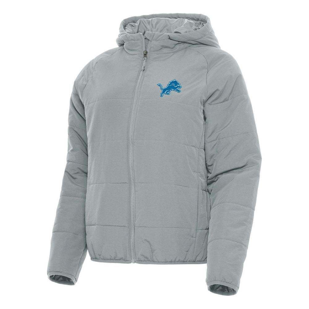 Detroit Lions Antigua Women's Universe Full-Zip Hoodie Jacket - Gray - NFL