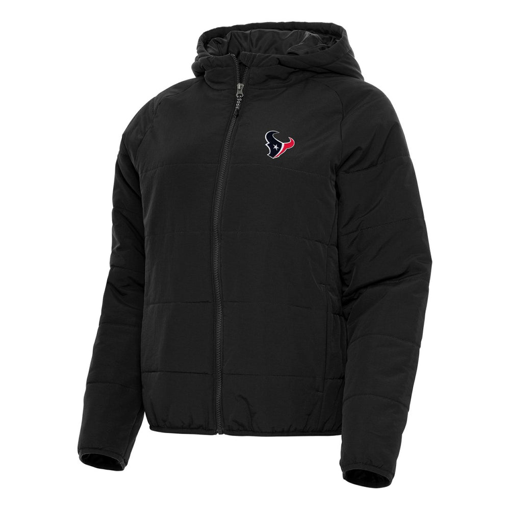 Houston Texans Antigua Women's Universe Full-Zip Hoodie Jacket - Black - NFL