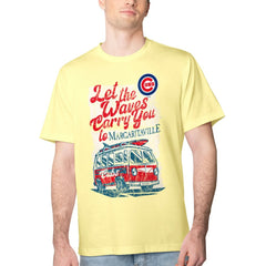 Chicago Cubs Margaritaville Bus Waves Graphic T-Shirt Near Me