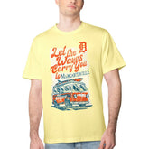 Detroit Tigers Margaritaville Bus Waves Graphic T-Shirt Outlet
