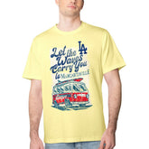 Los Angeles Dodgers Margaritaville Bus Waves Graphic T-Shirt Online