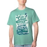 Seattle Mariners Margaritaville Bus Waves Graphic T-Shirt Online