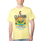 Cleveland Guardians Margaritaville Five O'Clock Graphic T-Shirt Sale