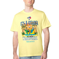 Toronto Blue Jays Margaritaville Five O'Clock Graphic T-Shirt Near Me
