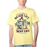 Atlanta Braves Margaritaville Beach Hut Graphic T-Shirt Near Me