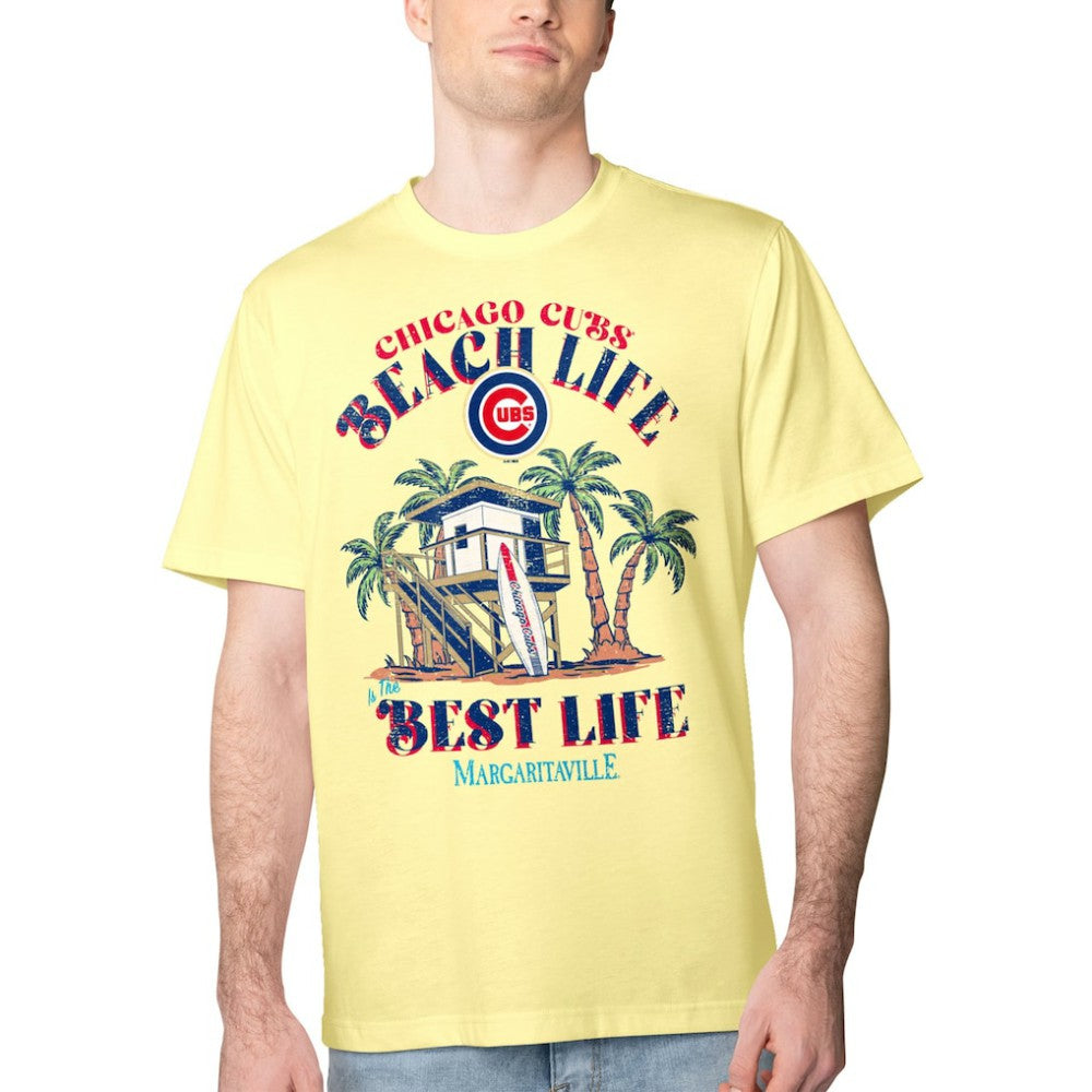 Chicago Cubs Margaritaville Beach Hut Graphic T-Shirt Discount
