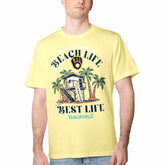 Milwaukee Brewers Margaritaville Beach Hut Graphic T-Shirt for sale