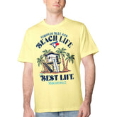 Toronto Blue Jays Margaritaville Beach Hut Graphic T-Shirt Sale