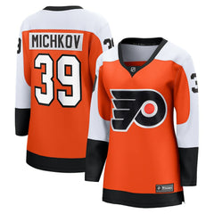 Matvei Michkov Philadelphia Flyers Fanatics Women's Home Breakaway Jersey - Orange | Fanatics Lifestyle