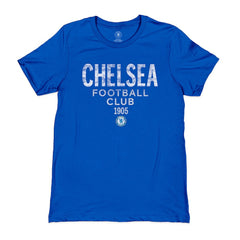 Chelsea 1863FC Tapered Text T-Shirt Blue