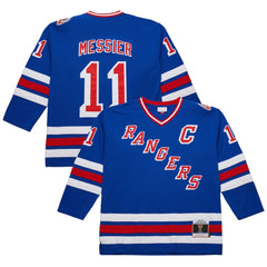 Mark Messier New York Rangers 1993-94 Power Play Jersey - Royal | NHL online
