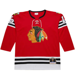 Bobby Hull Chicago Blackhawks 1960-61 Power Play Jersey - Scarlet | NHL Lifestyle