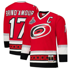 Rod Brind'Amour Carolina Hurricanes 2005-06 Power Play Jersey - Red | NHL Lifestyle