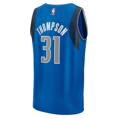 Fanatics Klay Thompson Dallas Mavericks Fast Break Replica Player Jersey Icon Editi- Blue