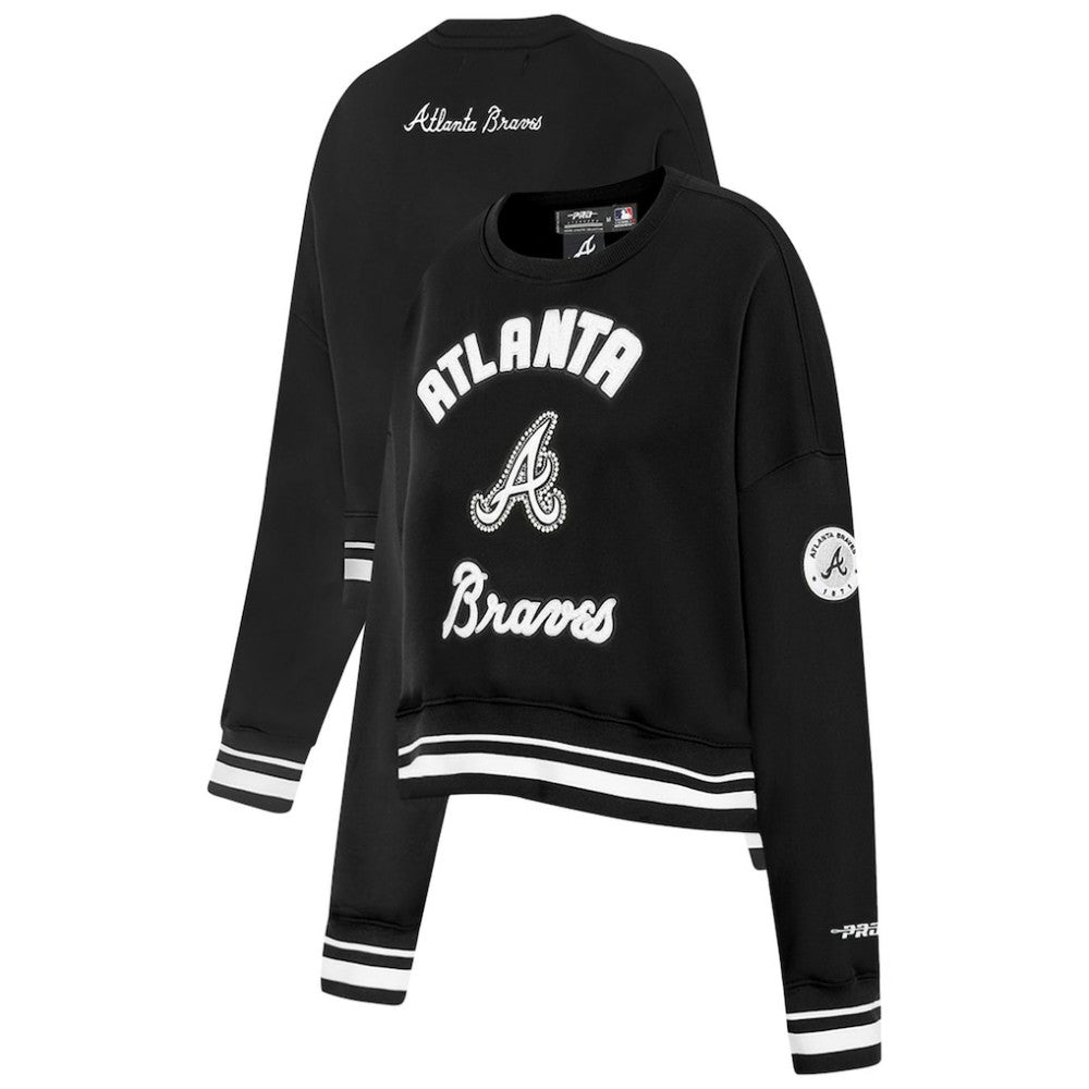 Atlanta Braves Pro Standard Women's Pearl Cropped Pullover Sweatshirt
for sale