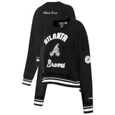 Atlanta Braves Pro Standard Women's Pearl Cropped Pullover Sweatshirt
for sale