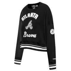 Atlanta Braves Pro Standard Women's Pearl Cropped Pullover Sweatshirt
for sale