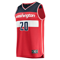 Fanatics Alexandre Sarr Washington Wizards Fast Break Replica Player Jersey Icon Edition Red