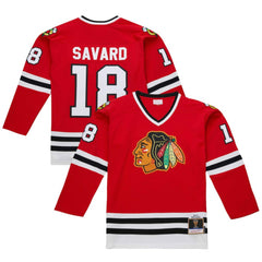 Denis Savard Chicago Blackhawks 1980-81 Power Play Jersey - Scarlet | NHL Clearance