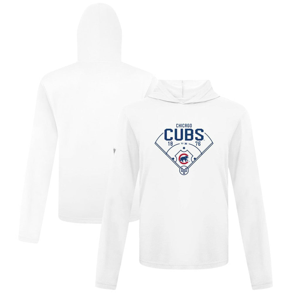 Chicago Cubs Levelwear Anthem Home Field Pullover Hoodie Outlet