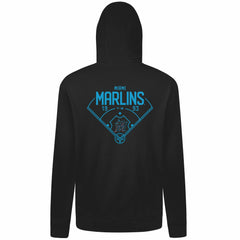 Miami Marlins Levelwear Podium Primary Pullover Hoodie Sale