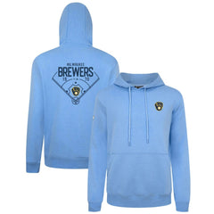 Milwaukee Brewers Levelwear Podium Primary Pullover Hoodie Outlet