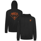 Baltimore Orioles Levelwear Podium Primary Pullover Hoodie Near Me