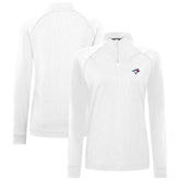 Toronto Blue Jays Levelwear Women's Amethyst Insignia 2.0 Quarter-Zip Jacket Sale