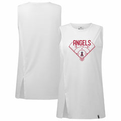 Los Angeles Angels Levelwear Women's Influx Home Field Tank Top Sale