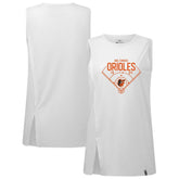 Baltimore Orioles Levelwear Women's Influx Home Field Tank Top Discount