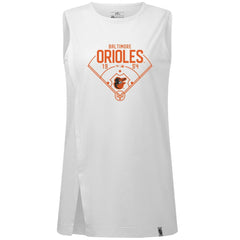 Baltimore Orioles Levelwear Women's Influx Home Field Tank Top Discount