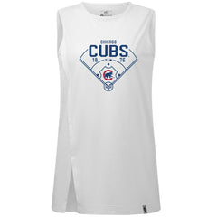 Chicago Cubs Levelwear Women's Influx Home Field Tank Top for sale