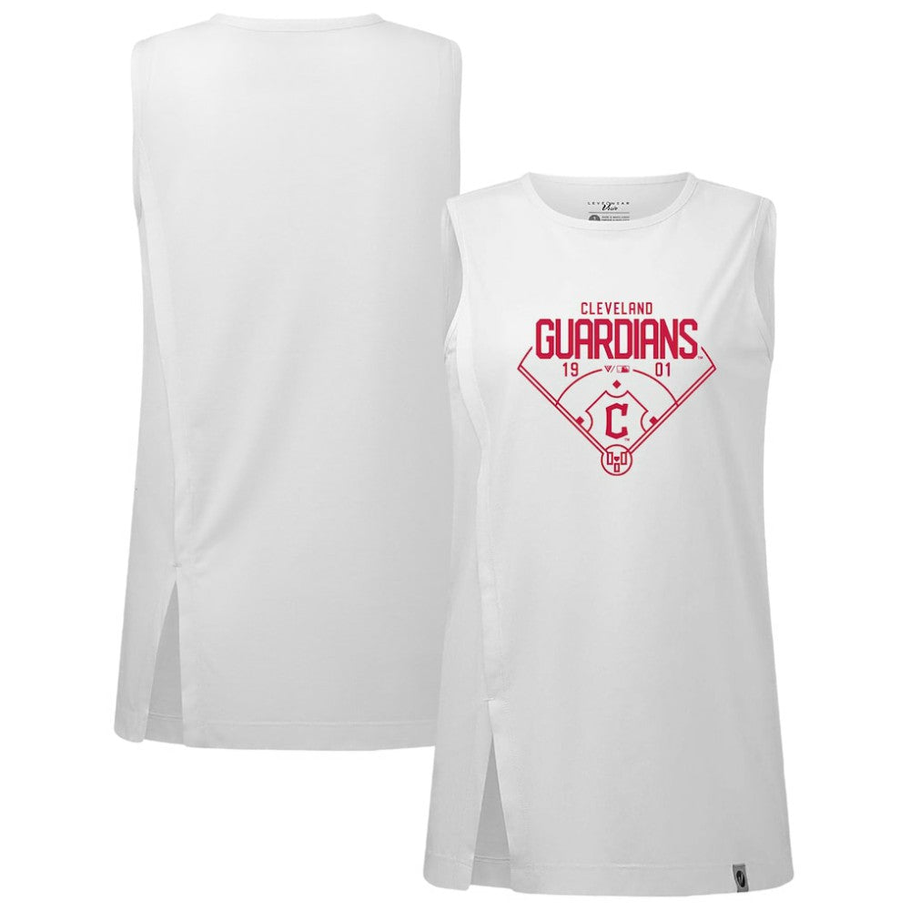 Cleveland Guardians Levelwear Women's Influx Home Field Tank Top Online