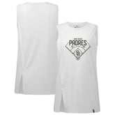 San Diego Padres Levelwear Women's Influx Home Field Tank Top Online