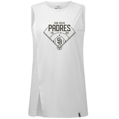 San Diego Padres Levelwear Women's Influx Home Field Tank Top Online