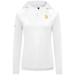 San Diego Padres Levelwear Women's Raven Insignia 2.0 Quarter-Zip Jacket for sale