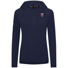 Minnesota Twins Levelwear Women's Raven Insignia 2.0 Quarter-Zip Jacket Sale