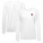 Minnesota Twins Levelwear Women's Sequoia Primary Logo Long Sleeve T-Shirt Discount