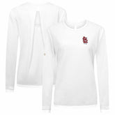 St. Louis Cardinals Levelwear Women's Sequoia Primary Logo Long Sleeve T-Shirt Online