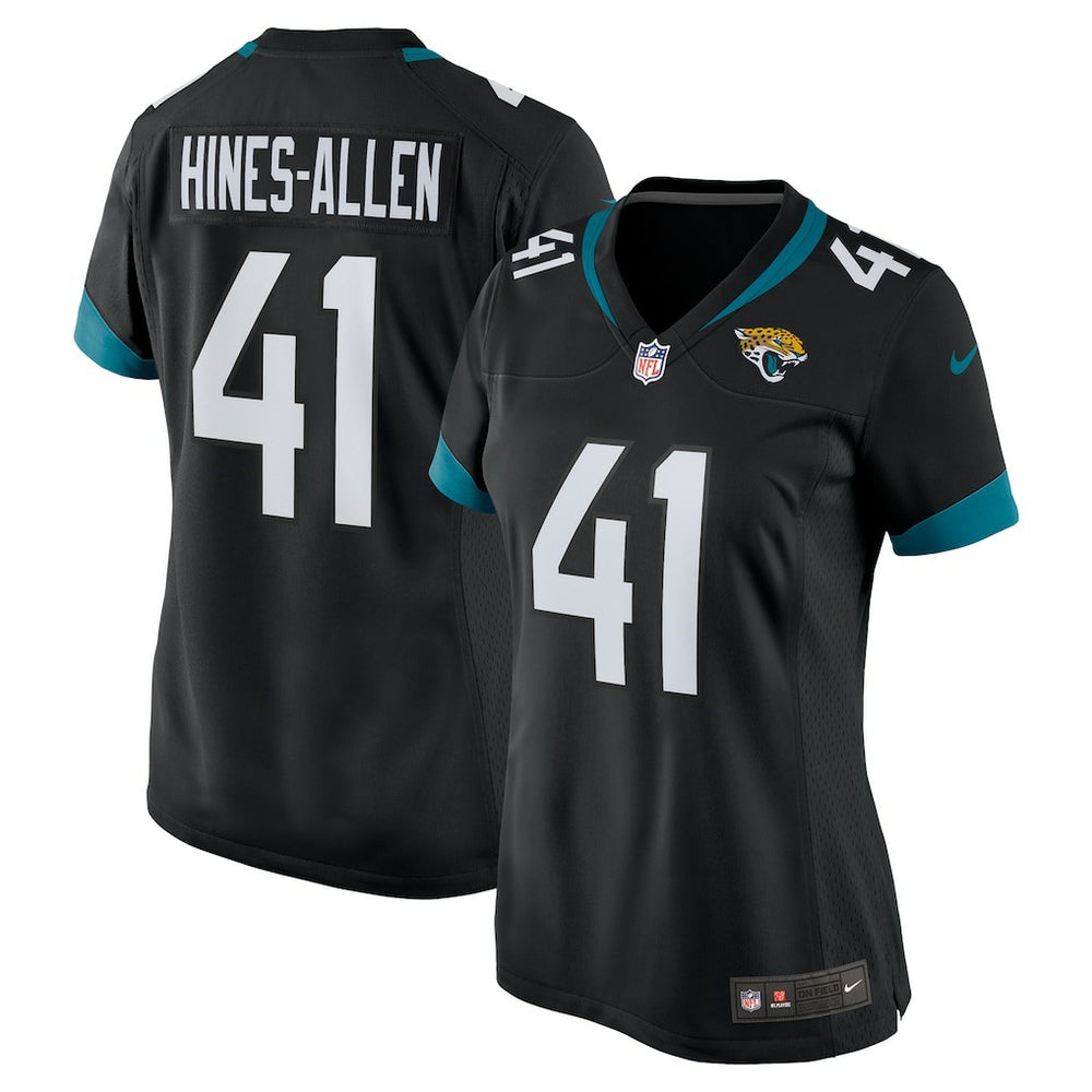 Josh Hines-Allen Jacksonville Jaguars Women's Alternate Player Game Jersey - Black - Nike