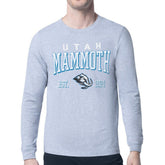 Utah Mammoth Starter Retro Graphic Long Sleeve T-Shirt - Heather Gray | NHL discount