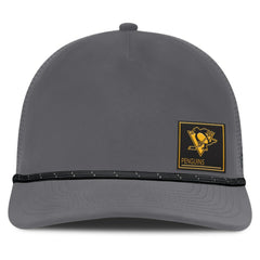 Pittsburgh Penguins Fanatics Captain Rope Adjustable Hat - Gray | Fanatics online