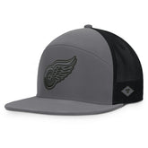 Detroit Red Wings Fanatics Fairweather Adjustable Hat - Charcoal | Fanatics Lifestyle