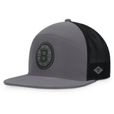 Boston Bruins Fanatics Fairweather Adjustable Hat - Charcoal | Fanatics Lifestyle