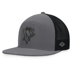 Pittsburgh Penguins Fanatics Fairweather Adjustable Hat - Charcoal | Fanatics Lifestyle