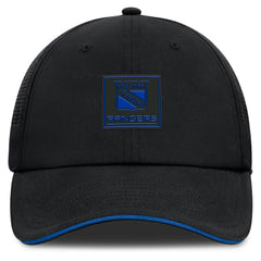New York Rangers Fanatics Driver Adjustable Hat - Black | Fanatics discount