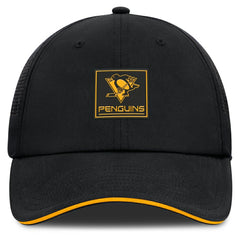 Pittsburgh Penguins Fanatics Driver Adjustable Hat - Black | Fanatics sale
