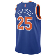 Nike Mikal Bridges New York Knicks Unisex 2024 Offseason Addition Swingman Jersey Blue